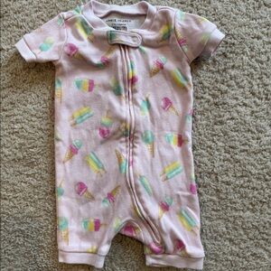 Janie and Jack 0-3month romper
